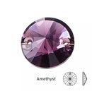 Amethyst - Luminoux Rivoli Flatback Sew-on 2H