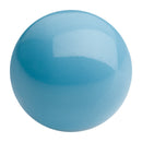 Preciosa - Pearl - AQUA BLUE - Button Pearl 1/2H half drilled