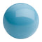 Preciosa - Pearl - AQUA BLUE - Button Pearl 1/2H half drilled