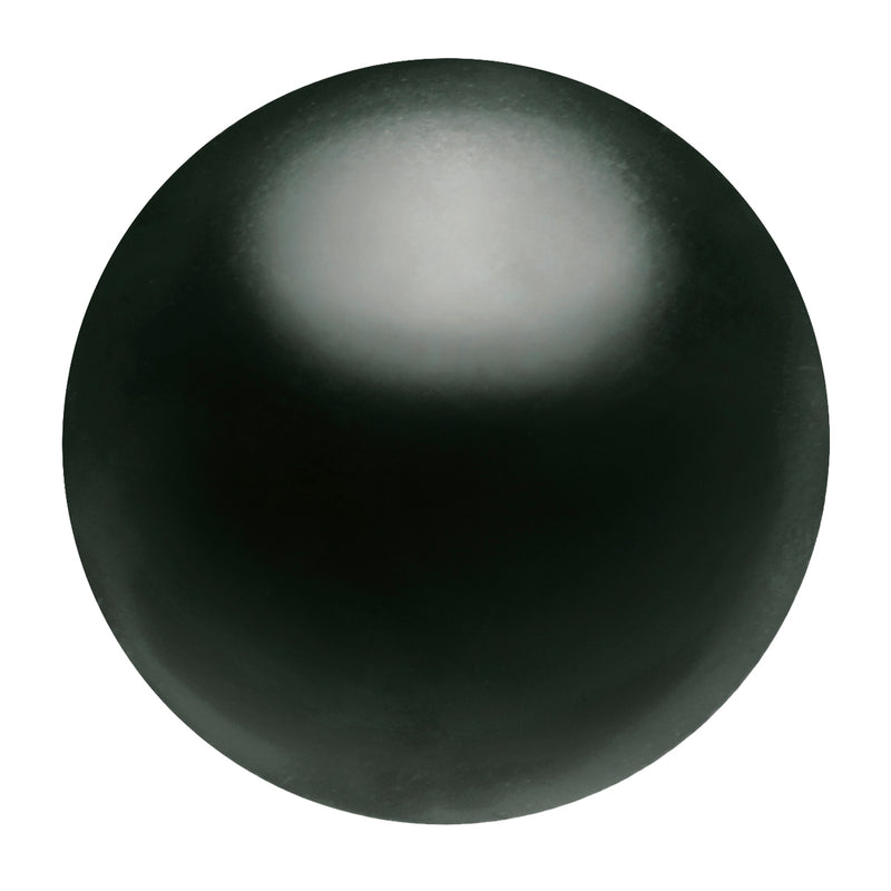 Preciosa - Pearl - CRYSTAL MAGIC BLACK Round Pearl MAXIMA 1/2H