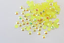 Jelly Resin No-Hotfix Flatback Crystals - CITRINE AB