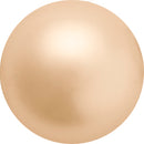 Preciosa - Pearl - GOLD Round Pearl MAXIMA 1/2H