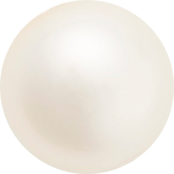Preciosa - Pearl -  LIGHT CREAMROSE Round Pearl MAXIMA 1H