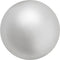 Preciosa - Pearl - LIGHT GREY Round Pearl MAXIMA 1/2H